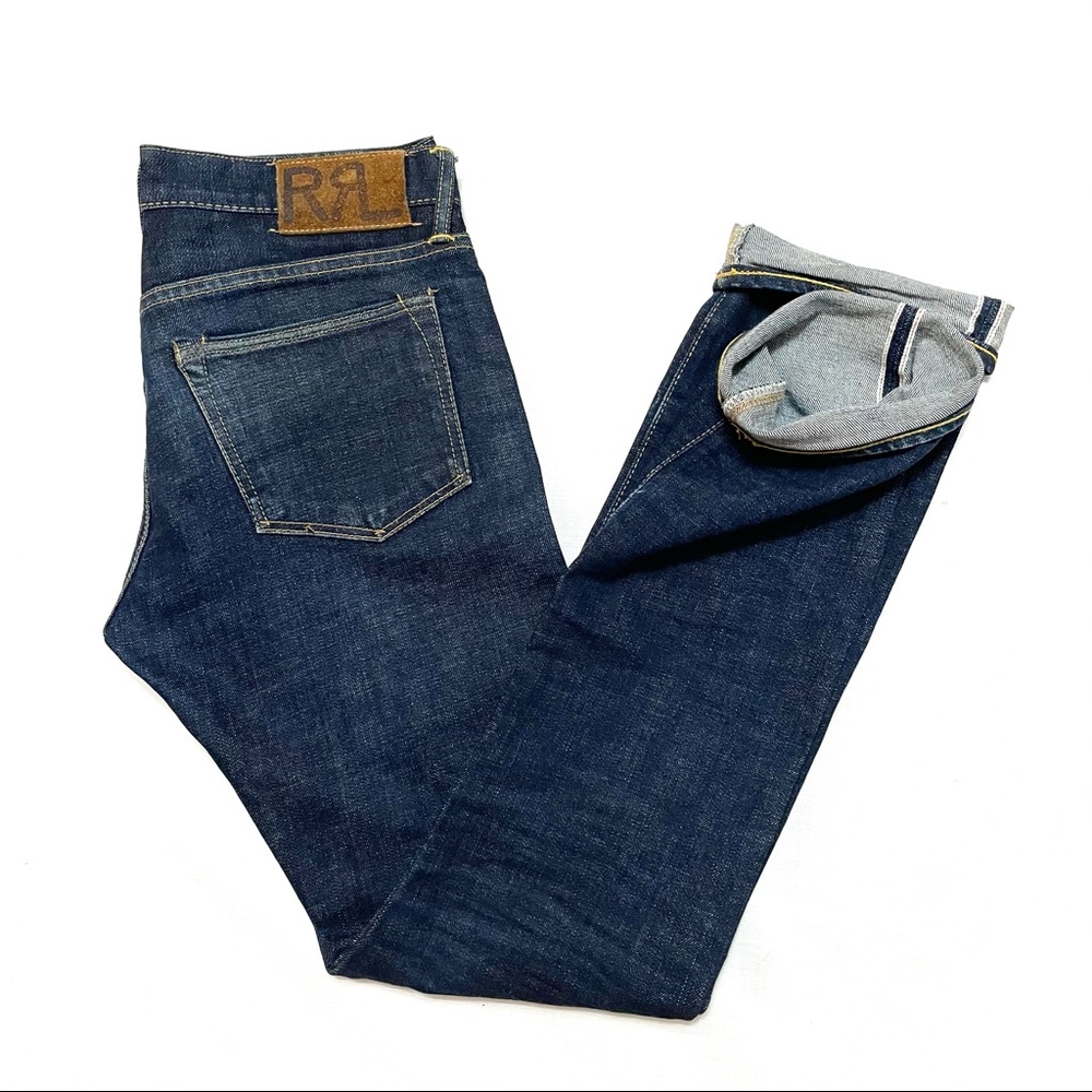 RRL Ralph Lauren 29 x 32 Slim Fit Jeans selvedge